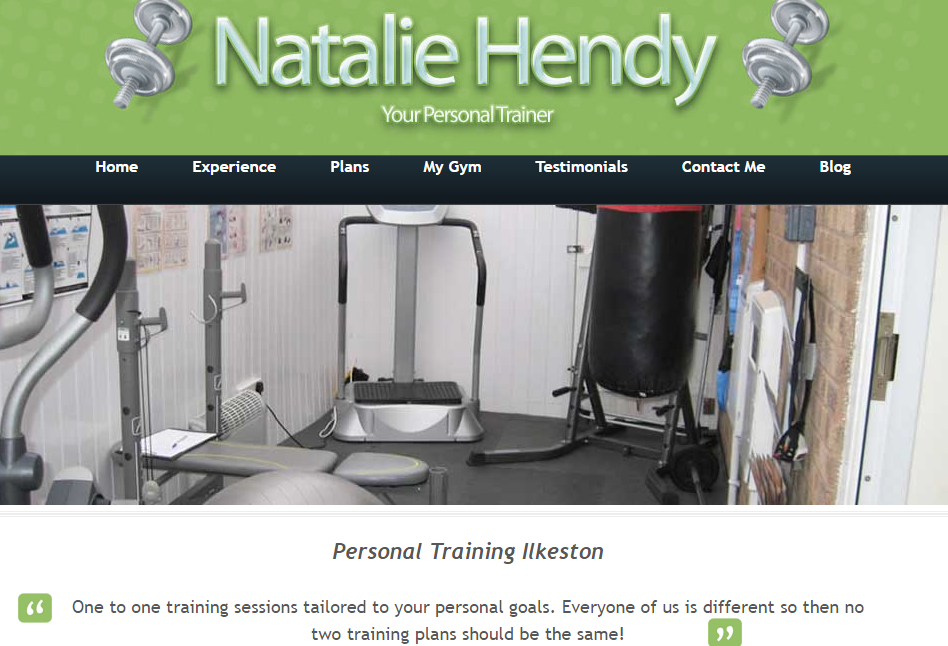 screenshot of Natalie Hendy